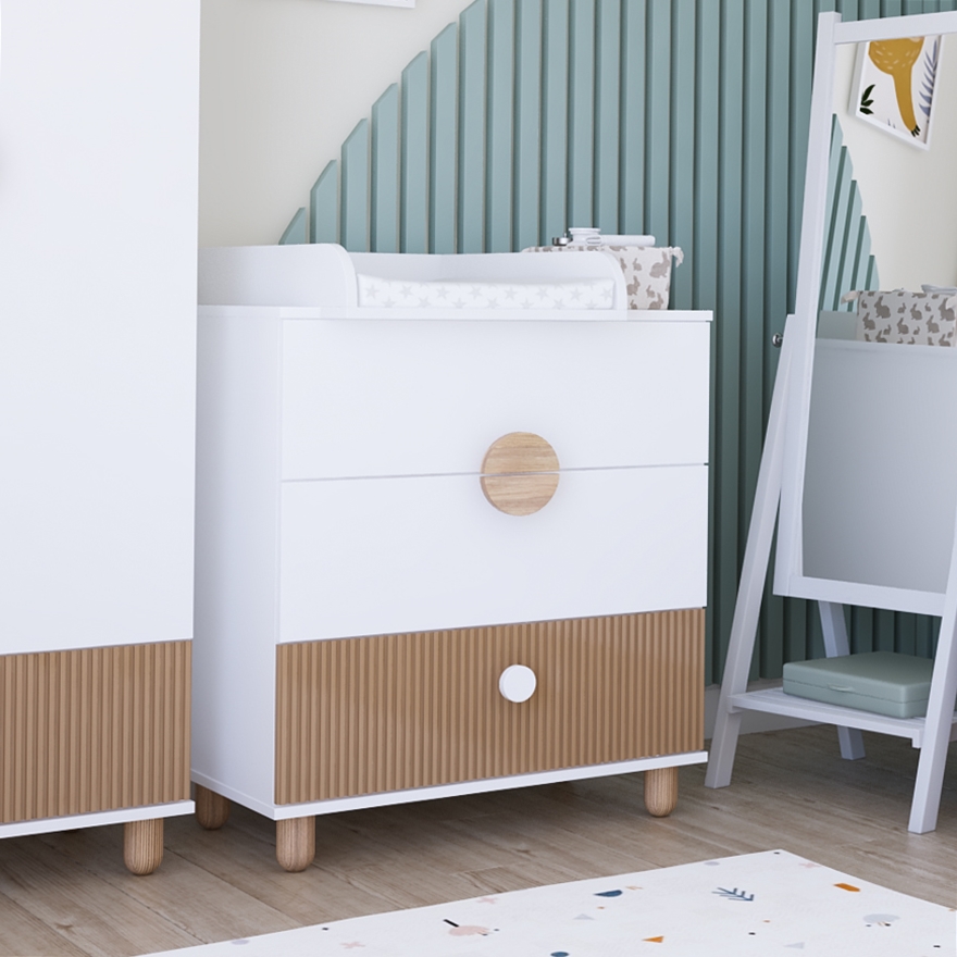 Fotografia produktu: Komoda LOFT Biela Áno
